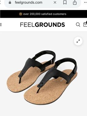 Feelgrounds Cork Barefoot Sandals